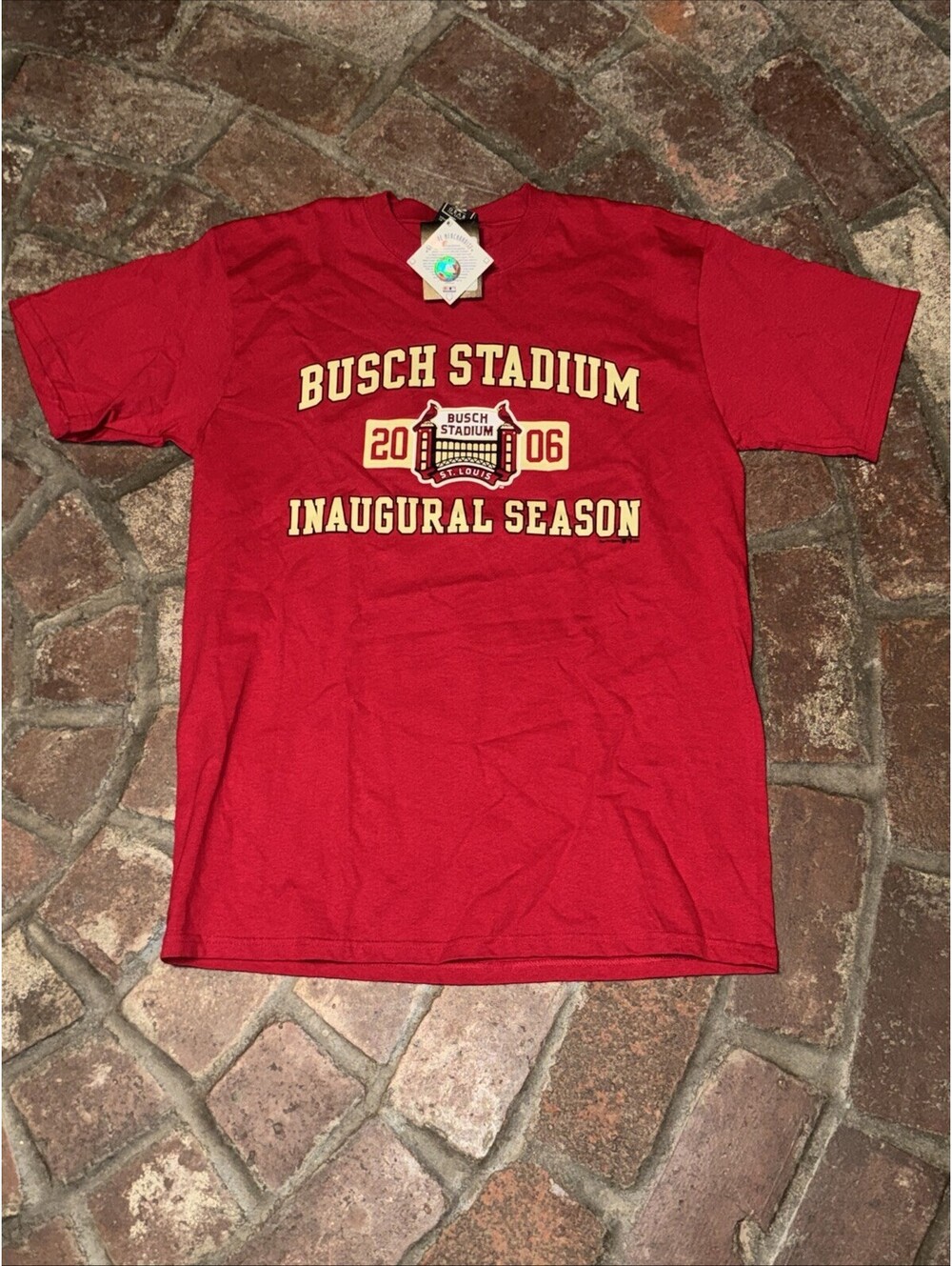 New VTG 2006 St Louis Cardinals Inaugural Season At Busch Stadium Size L NWT